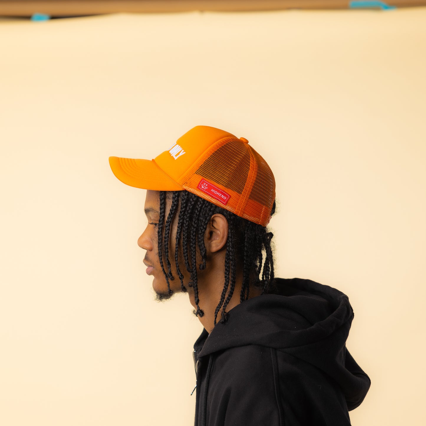 MEMBERS ONLY Orange/White