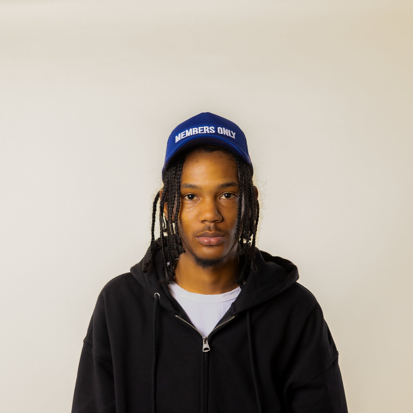 MEMBERS ONLY Navy Blue/White